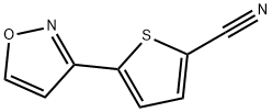 2-CYANO-5-(ISOXASOL-3-YL)THIOPHENE Structure