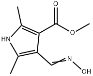 METHYL 4-(HYDROXYIMINOMETHYL)-2,5-DIMETHYL-1H-PYRROLE-3-CARBOXYLATE Structure