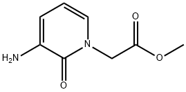 3-amino-2-oxo-1(2H)-Pyridineacetic methyl ester Structure