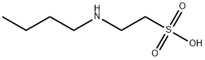 2-(butylamino)ethanesulphonic acid  Structure