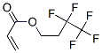 3,3,4,4,4-pentafluorobutyl acrylate  Structure