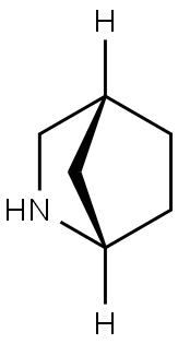 (1S,4R)-2-Azabicyclo[2.2.1]heptane 구조식 이미지