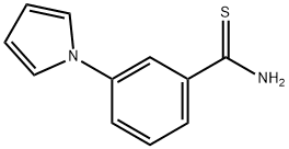 3-(1H-PYRROL-1-YL)BENZENE-1-CARBOTHIOAMIDE 구조식 이미지