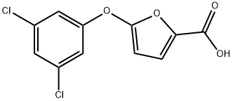 5-(3,5-DICHLOROPHENOXY)-2-FUROIC ACID Structure