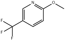 2-Methoxy-5-(trifluoromethyl)pyridine 구조식 이미지