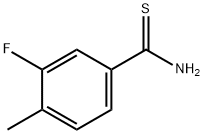 3-FLUORO-4-(METHYLTHIO)BENZAMIDE Structure