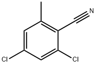 2,4-DICHLORO-6-METHYLBENZONITRILE Structure