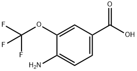 4-амино-3-(трифторметокси)бензойная кислота структурированное изображение
