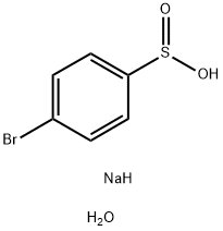 4-BROMOBENZENESULFINIC ACID SODIUM SALT DIHYDRATE 구조식 이미지