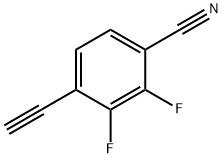 Benzonitrile, 4-ethynyl-2,3-difluoro- (9CI) Structure