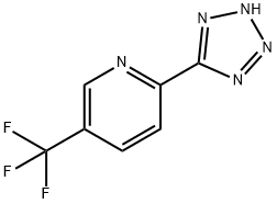 5-[5-(TRIFLUOROMETHYL)PYRID-2-YL]-1H-TETRAZOLE Structure