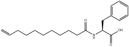 Undecylenoyl phenylalanine Structure