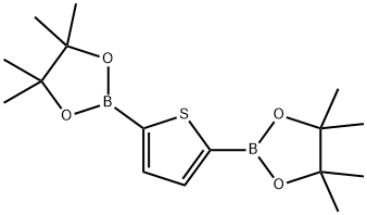 2,5-Bis-Thiopheneboronic acid pinacol ester Structure