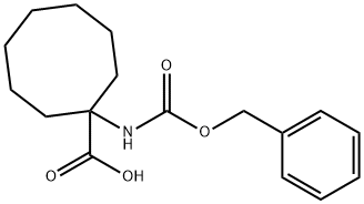 CBZ-1-AMINO-1-CYCLOOCTANECARBOXYLIC ACID Structure