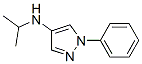 N-이소프로필-1-페닐-1H-피라졸-4-아민 구조식 이미지