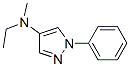 N-Ethyl-N-methyl-1-phenyl-1H-pyrazol-4-amine Structure