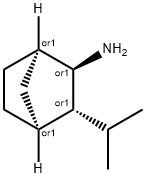 (+/-)-2-ENDO-AMINO-3-EXO-ISOPROPYLBICYCLO[2.2.1]HEPTANE HYDROCHLORIDE Structure