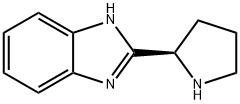 1H-Benzimidazole,2-(2-pyrrolidinyl)-,(R)-(9CI) Structure
