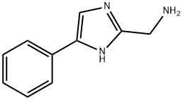 C-(5-페닐-1H-이미다졸-2-YL)-메틸아민 구조식 이미지