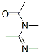 아세트아미드,N-메틸-N-[1-(메틸이미노)에틸]-,(Z)-(9CI) 구조식 이미지