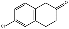 6-Chloro-2-tetralone 구조식 이미지