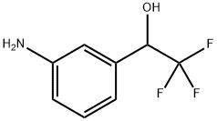 1-(3-aMinophenyl)-2,2,2-trifluoroethan-1-ol 구조식 이미지