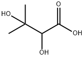 alpha,beta-dihydroxyisovaleric acid Structure