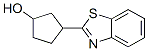 시클로펜타놀,3-(2-벤조티아졸릴)-(9CI) 구조식 이미지