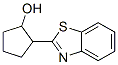 Cyclopentanol, 2-(2-benzothiazolyl)- (9CI) Structure