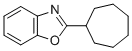 2-CYCLOHEPTYL-BENZOOXAZOLE Structure