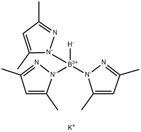 POTASSIUM HYDROTRIS(3,5-DIMETHYLPYRAZOL-1-YL)BORATE Structure