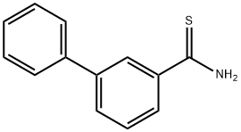 BIPHENYL-3-CARBOTHIOIC ACID AMIDE 구조식 이미지