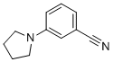 3-PYRROLIDIN-1-YLBENZONITRILE 구조식 이미지