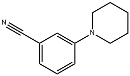 3-PIPERIDIN-1-YLBENZONITRILE Structure