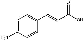 4-Aminocinnamic acid Structure