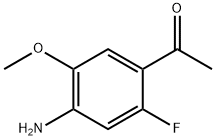 1-(4-Amino-2-fluoro-5-methoxy-phenyl)-ethanone Structure