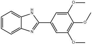 2-(3,4,5-TRIMETHOXYPHENYL)-1H-BENZIMIDAZOLE Structure
