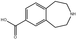 2,3,4,5-Tetrahydro-1H-benzo[d]azepine-7-carboxylic acid Structure