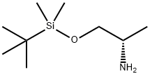 (S)-2-Amino-tert-butyldimethylsilyloxypropane 구조식 이미지