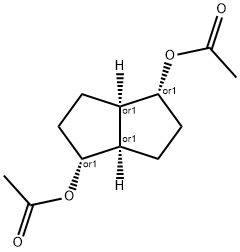 2,6-Diacetoxybicyclo[3,3,0]octane Structure