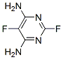 피리미딘,4,6-디아미노-2,5-디플루오로-(8CI) 구조식 이미지