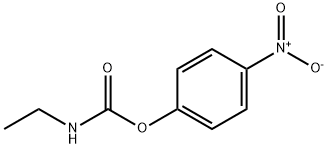 ETHYLCARBAMIC ACID 4-NITROPHENYL ESTER Structure