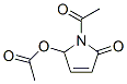 2H-Pyrrol-2-one,  1-acetyl-5-(acetyloxy)-1,5-dihydro- Structure