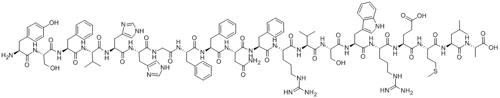 H-TYR-SER-PHE-VAL-HIS-HIS-GLY-PHE-PHE-ASN-PHE-ARG-VAL-SER-TRP-ARG-GLU-MET-LEU-ALA-OH Structure