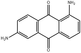 1,6-DIAMINOANTHRAQUINONE 구조식 이미지