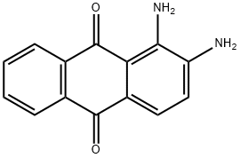 1,2-DIAMINOANTHRAQUINONE Structure