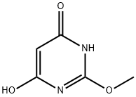 4,6-DIHYDROXY-2-METHOXYPYRIMIDINE 구조식 이미지