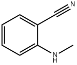 2-(메틸아미노)벤조니트릴 구조식 이미지