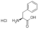 L-Phenylalanine hydrochloride 구조식 이미지