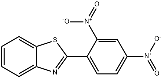 2-[(2,4-Dinitrophenyl)thio]-benzothiazole 구조식 이미지
